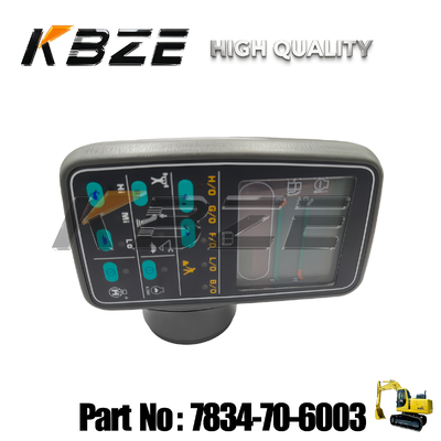 KBZE OEM BEST GAUGE PANEL 7834-70-6003 FOR KOMATSU PC100-6 PC120-6 PC210-6 PC220-6 PC250-6 