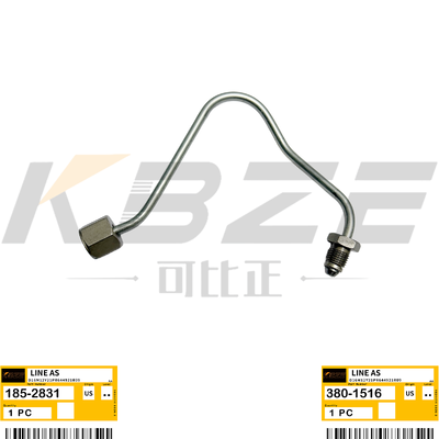 KBZE BRAND 185-2831 CAT 3406 ENGINE 380-1516 FUEL PIPE FOR D350 D400 E375L 5080 EQUIPMENT