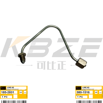 KBZE BRAND 185-2831  3406 ENGINE 380-1516 FUEL PIPE FOR D350 D400 E375L 5080 EQUIPMENT