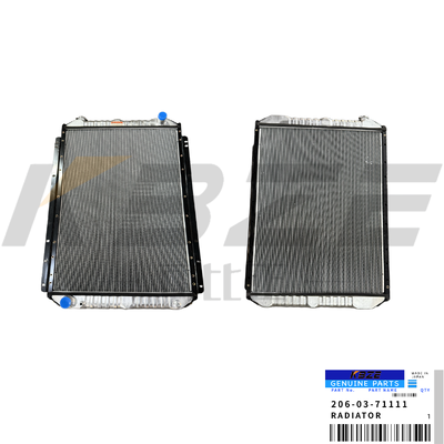 KBZE 206-03-71111 2060371111 KOMATSU SAA6D102E-2 ENGINE RADIATOR ASS'Y PC220-7 PC230-7 PC240-7