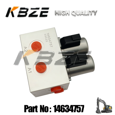 HYDRAULIC SOLENOID VALVE 14634757 OEM QUALITY FOR VOLV.O EC120 EC140 EC210 EC300 EC480 EC750 EXCAVATOR