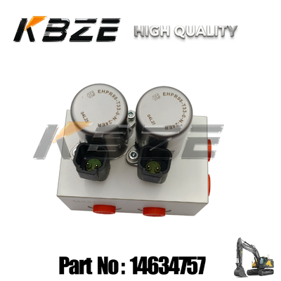 HYDRAULIC SOLENOID VALVE 14634757 OEM QUALITY FOR VOLV.O EC120 EC140 EC210 EC300 EC480 EC750 EXCAVATOR