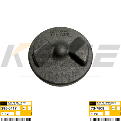 KBZE 7S-7809 CAT 3304 3306 ENGINE 295-6417 RADIATOR CAP FITS E235 E245 D4D D5D D6D D7G D8K 920 950 966 980 988