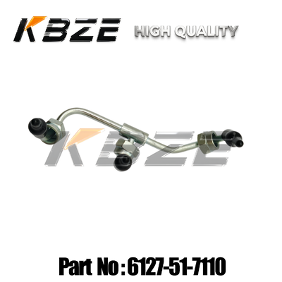 KOMATSU D155A SAA6D155E-4 FUEL PIPE 6127-51-7110 HEAVY EQUIPMENT ENGINE PARTS KBZE OEM QUALITY