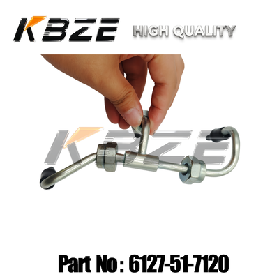 FUEL PIPE 6127-51-7120 PRECISION FIT FOR KOMATSU D155A SAA6D155E-4 ENGINE