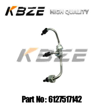FUEL PIPE 6127517142 AFTERMARKET OEM EQUIVALENT FITS EXCAVATOR KOMATSU D155A