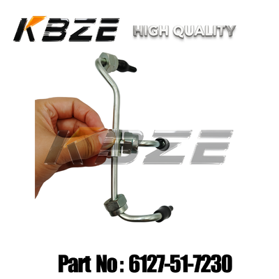 6127-51-7230 EXCAVATOR FUEL LINE REPLACEMENT FITS 𝐊𝐎𝐌𝐀𝐓𝐒𝐔 𝐃𝟏𝟓𝟓𝐀 ENGINE SAA6D155E-4N