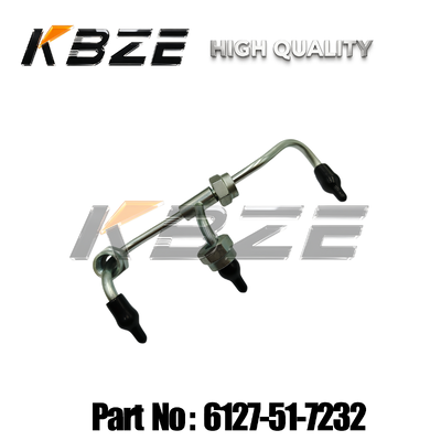 KBZE EXCAVATOR FUEL SUPPLY LINE 6127-51-7232 FITS 𝐊𝐎𝐌𝐀𝐓𝐒𝐔 𝐃𝟏𝟓𝟓𝐀 ENGINE SAA6D155E-4 