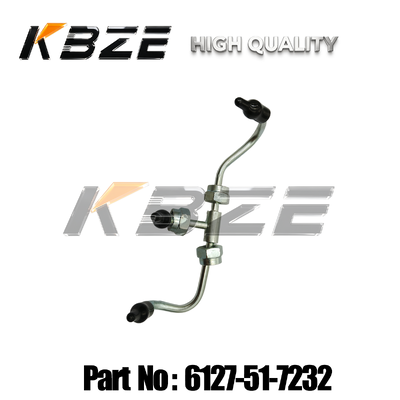 KBZE EXCAVATOR FUEL SUPPLY LINE 6127-51-7232 FITS 𝐊𝐎𝐌𝐀𝐓𝐒𝐔 𝐃𝟏𝟓𝟓𝐀 ENGINE SAA6D155E-4 