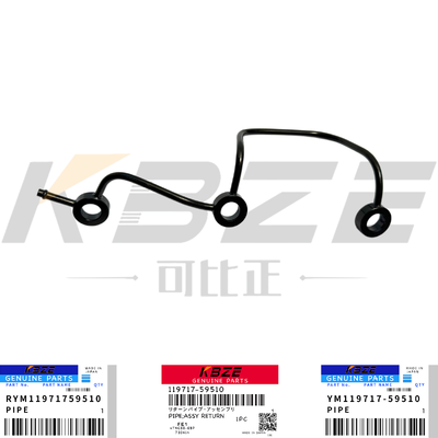 KBZE 119717-59510 YANMAR 3TNV76/80 KOMATSU 3D76 ENGINE YM119717-59510 OVERFLOW PIPE FOR PC20 PC22