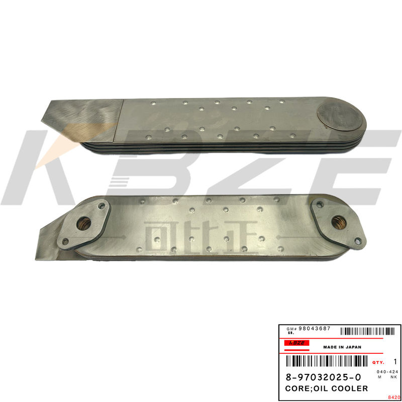HITACHI 8-97032025-0 EX100 EX120 EXCAVATOR 4P OIL COOLER CORE 8-94438354-1 FITS ISUZU 4BD1 4BG1