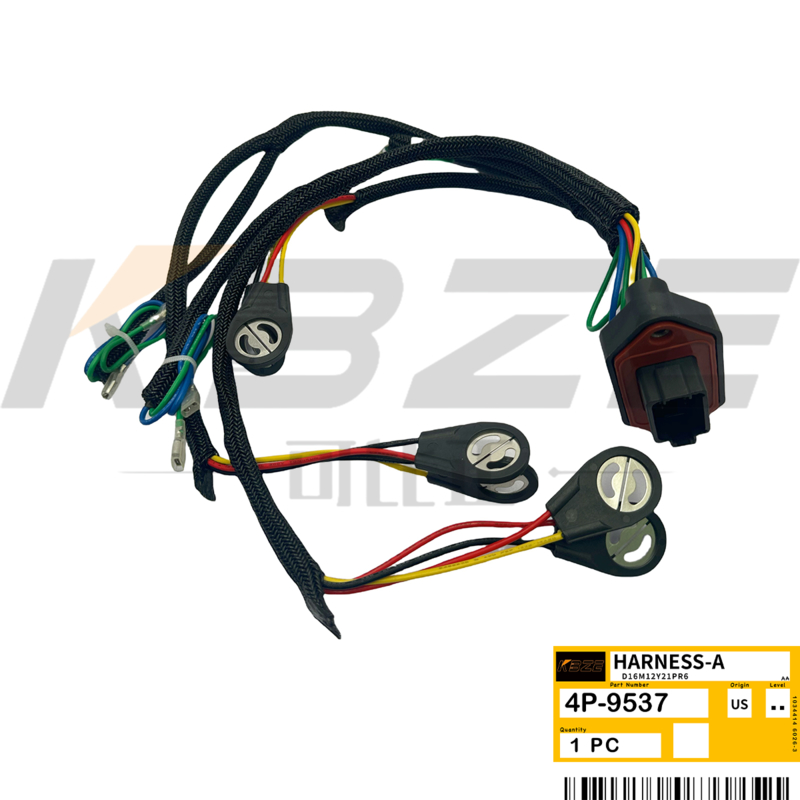 KBZE 4P-9537 4P9537  C-10 C-12 3176 3196 ENGINE INJECTOR WIRING FITS 345B 365B 966G 140H 143H