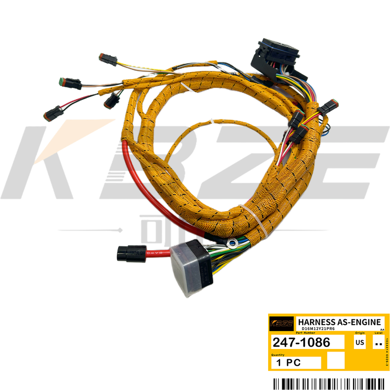 KBZE 2471086 247-1086  C7 WIRING HARNESS ASSEMBLY-ENGINE 950H 962H LOADER