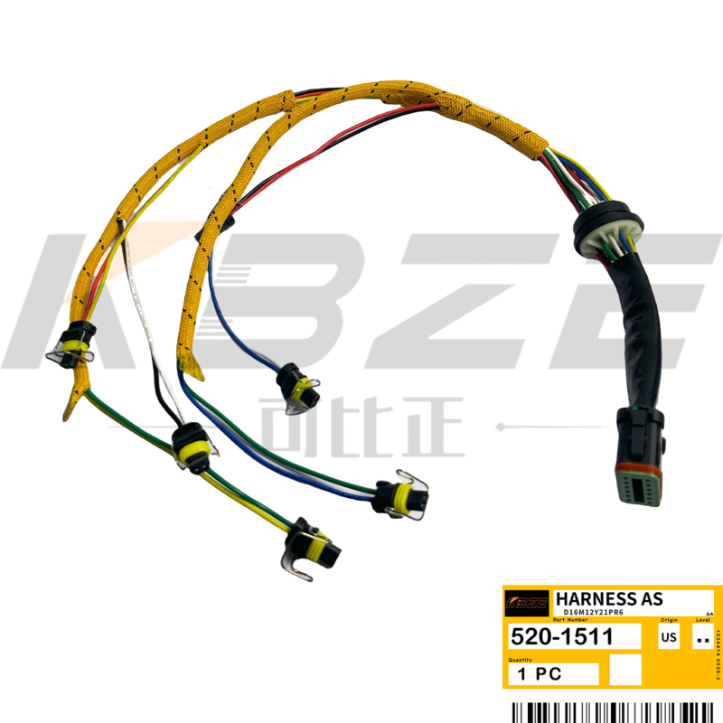  C7 WIRING HARNESS AS-ENGINE 520-1511 5201511 FOR E324D E325D E329D EXCAVATOR