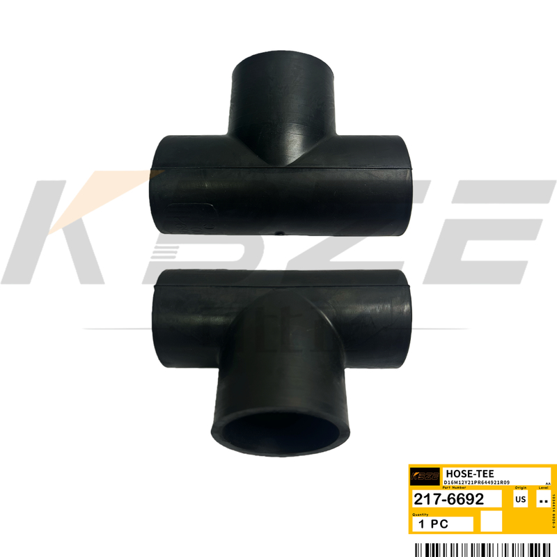 KBZE 217-6692 2176692  3508B/C 3512B/C 3516B/C ENGINE BREATHER HOSE TEE FOR 884K 854K 990K 992K 993K D11N D11R 777