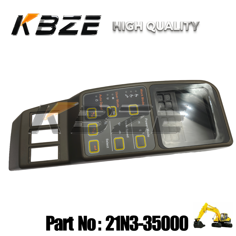 KBZE HYUNDAI 21N3-35000 MONITOR DISPLAY PANEL ASSEMBLY FOR R110-7 R140-7 R180-7 R210-7 R215-7 R250-7 R290-7 R305-7 R360-7 R450-7 R500-7