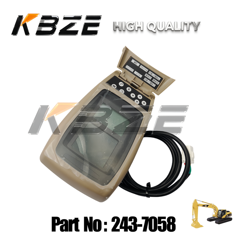 MONITOR PANEL KBZE 243-7058 FOR  312C, 315C, 318C, 320C, 322C, 325C, 330C, M313C, M315C RELIABLE REPLACEMENT PART 