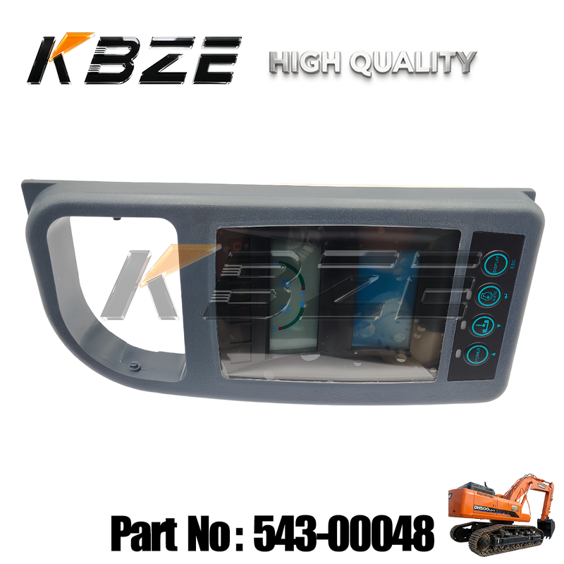 KBZE DOOSAN DAEWOO LCD Monitor Gauge Panel 543-00048 for DH140-7 DH180-7 DH220-7 DH225-7 DH300-7 DH470-7 DH500-7