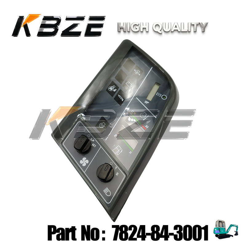 KOMATSU 7824-84-3001 KBZE GAUGE PANEL FOR MINI EXCAVATORS PC10-7 PC15-3 PC20-7 PC20-8 PC25-8 PC27-8 PC30-8 PC35-8 PC40-8