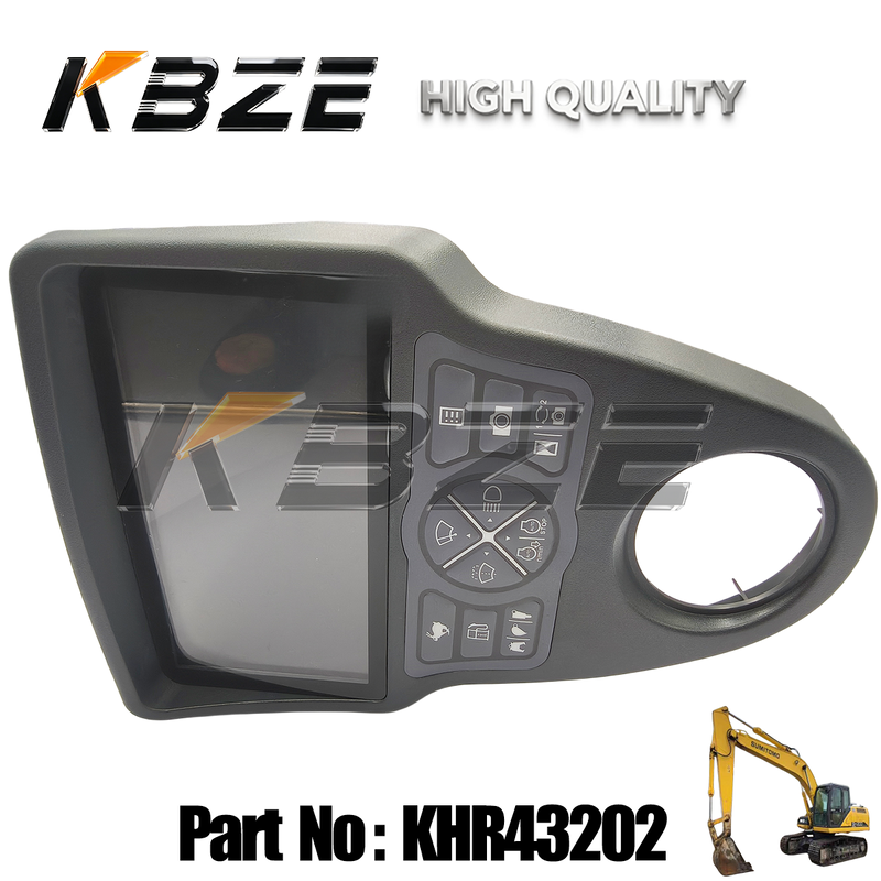 KBZE SUMITOMO KHR43202 EXCAVATOR MONITOR DISPLAY PANEL LCD GAUGE FOR SH200-A6 SH350-A6 CASE CX160 CX200 CX220 CX300
