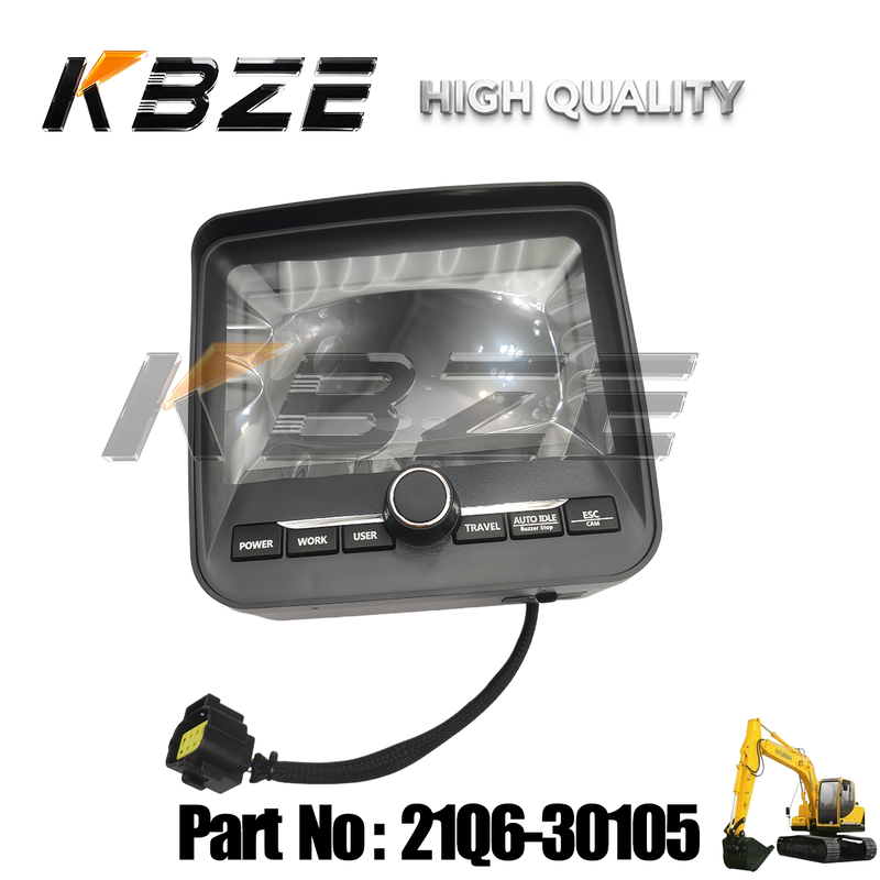 KBZE 21Q6-30105 HIGH QUALITY OEM PARTS HYUNDAI MONITOR PANEL FOR R140-9 R380-9 R430-9 R480-9 R520-9 R700-9 