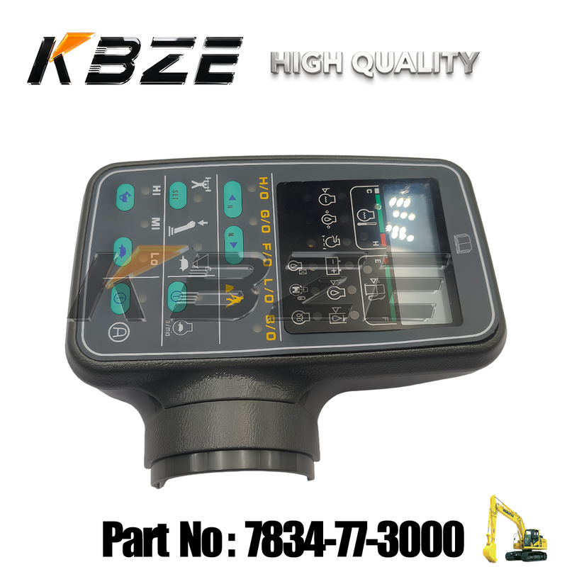 KBZE HIGH-STRENGTH ABS 7834-77-3000 KOMATSU INSTRUMENT CLUSTER FOR  PC120-6 PC200-6 PC230-6 PC250-6 PC300-6 PC400