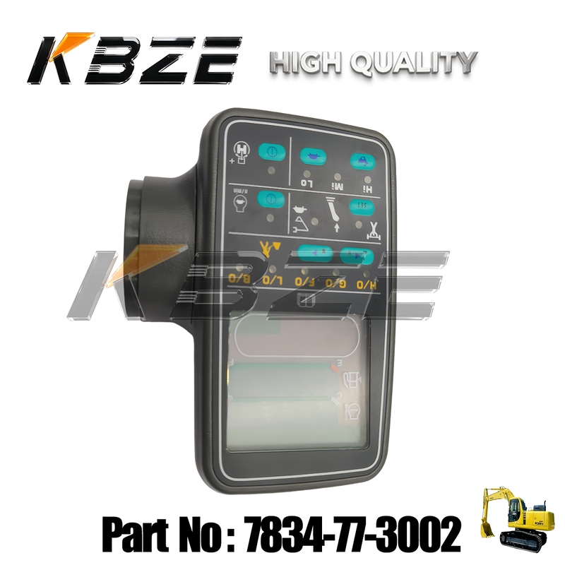 KOMATSU MONITOR DISPLAY 7834-77-3002 FOR  PC100-6 PC200-6 PC210-6 PC220-6 PC300-6 PC400 SAME SPECIFICATION AS ORIGINAL