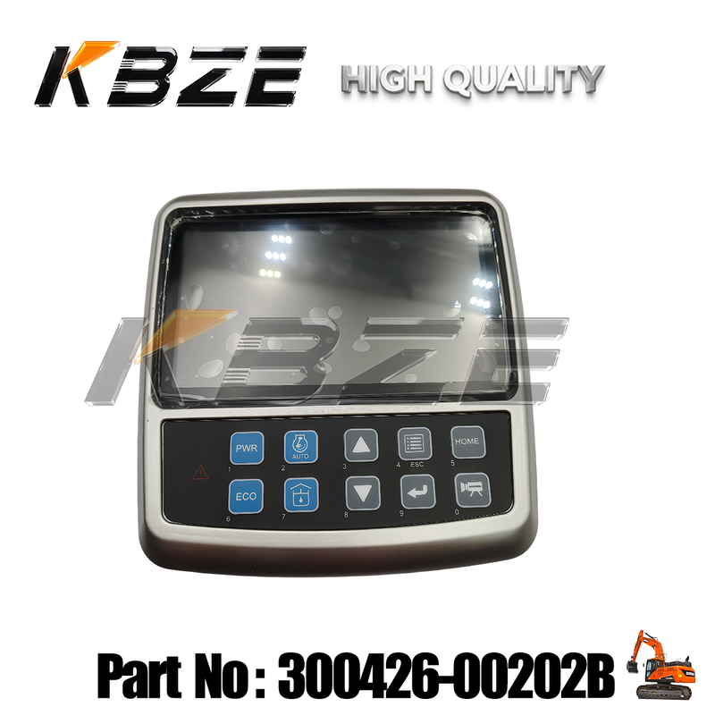 EXCAVATOR GAUGE PANEL 300426-00202B REPLACEMENT FOR DOOSAN DAEWOO DX230 DX300 DX340 DX420 DX520