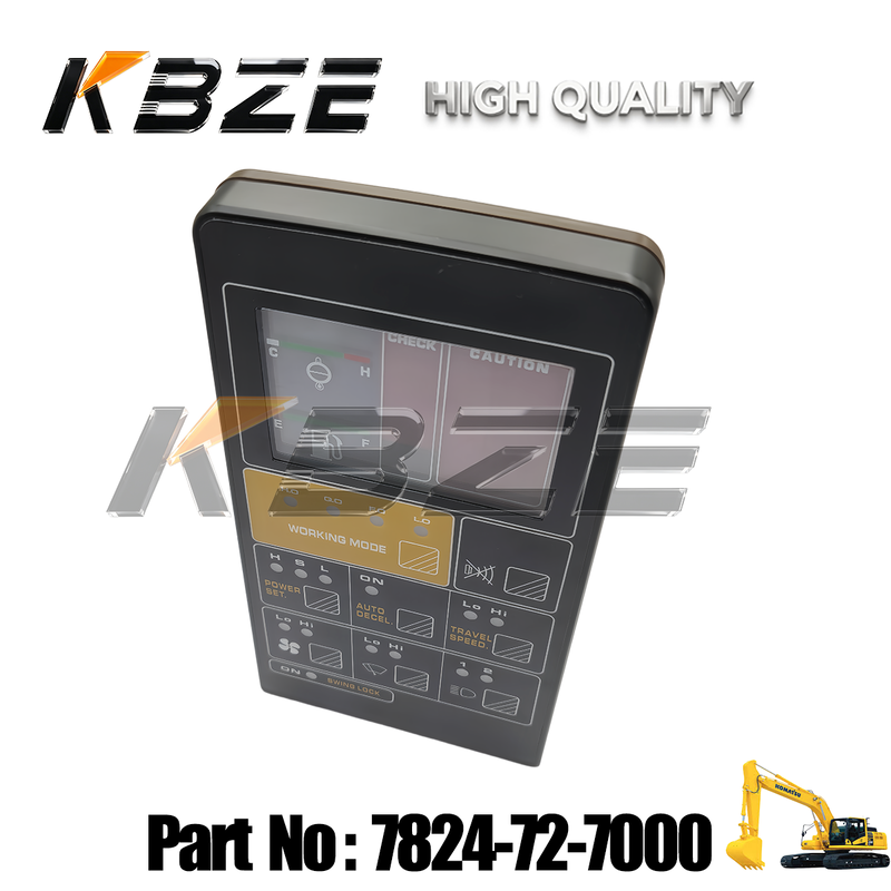 7824-72-7000 KBZE PROFESSIONAL SUPPLIER EXCAVATOR LCD MONITOR REPLACEMENT SUITS KOMATSU  PC300-5 PC400-5 