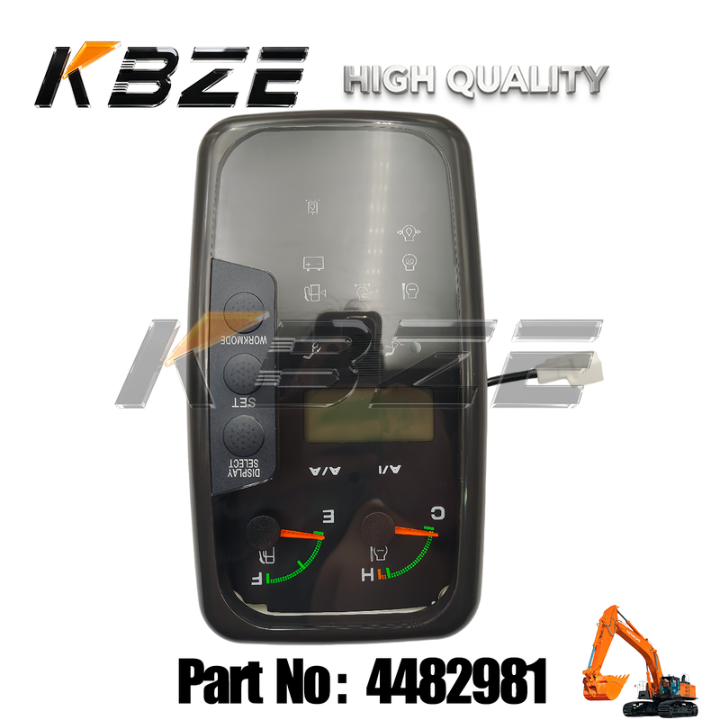 OEM 4482981 HITACHI KOMATSU LCD MONITOR FOR ZAX225 ZAX240 ZX280 ZX330 ZX350 HIGH QUALITY REPLACEMENT AFTERMARKET PART 