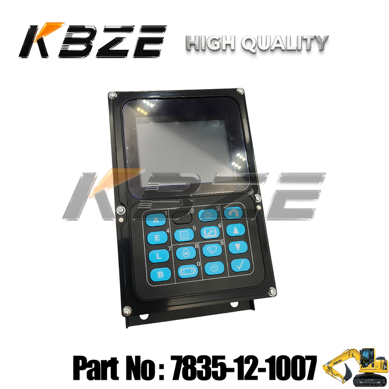  KBZE BRAND OEM 7835-12-1007 KOMATSU EXCAVATOR LCD MONITOR FOR PC160-7 PC220-7 PC270-7 PC300-7 