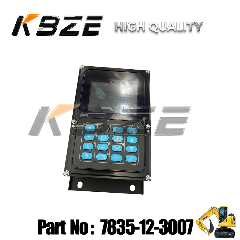 KOMATSU MONITOR DISPLAY PANEL 7835-12-3007 7835-12-3008 FOR PC160-7 PC200-7  PC300-7 PC400-7 
