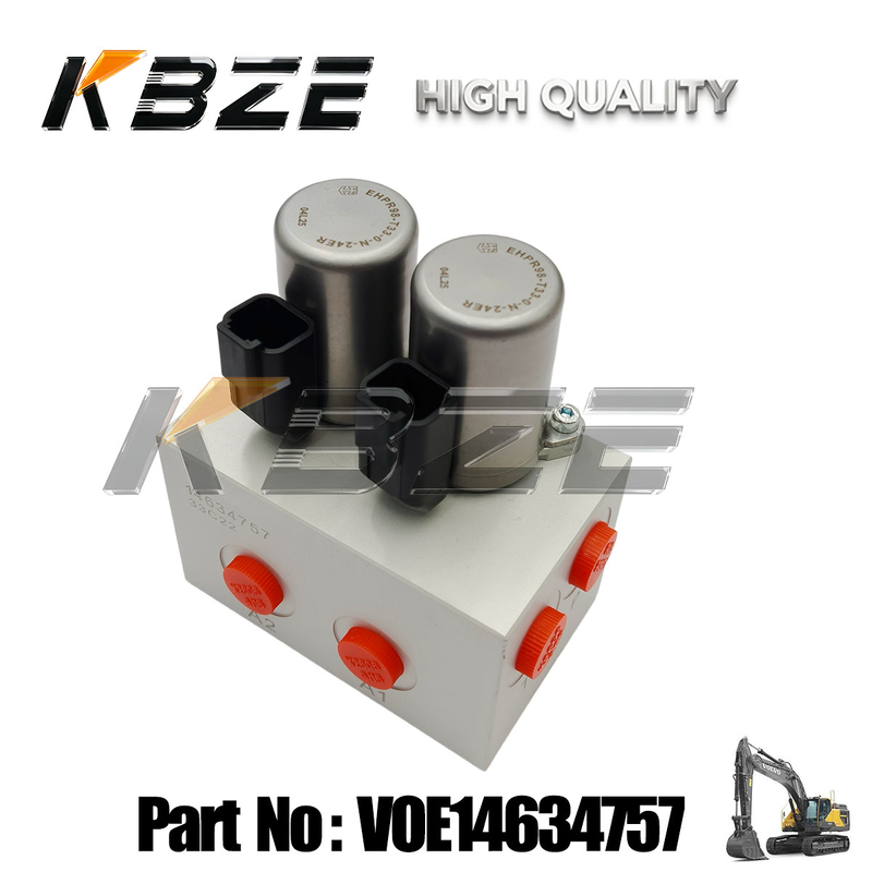 RELIABLE SUPPLIER VOE14634757 SOLENOID VALVE FOR EXCAVATOR EC120 EC140 EC160 EC180 EC210 EC300 EC380 EC480 EC750