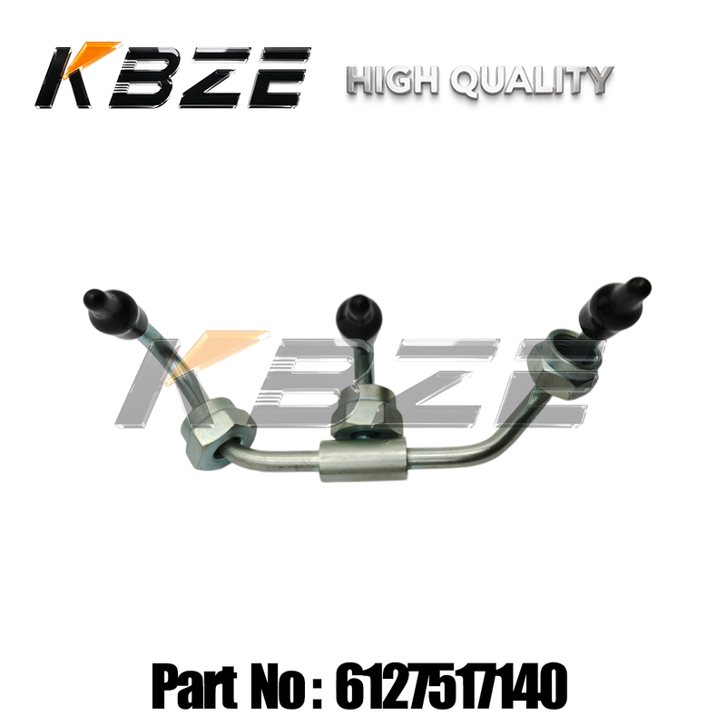 FUEL PIPE 6127517140 EXCAVATOR 𝐊𝐎𝐌𝐀𝐓𝐒𝐔 𝐃𝟏𝟓𝟓𝐀 ENGINE SAA6D155E-4 ONE-STOP ENGINE PARTS SUPPLIER