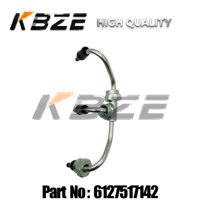 FUEL PIPE 6127517142 AFTERMARKET OEM EQUIVALENT FITS EXCAVATOR 𝐊𝐎𝐌𝐀𝐓𝐒𝐔 𝐃𝟏𝟓𝟓𝐀 