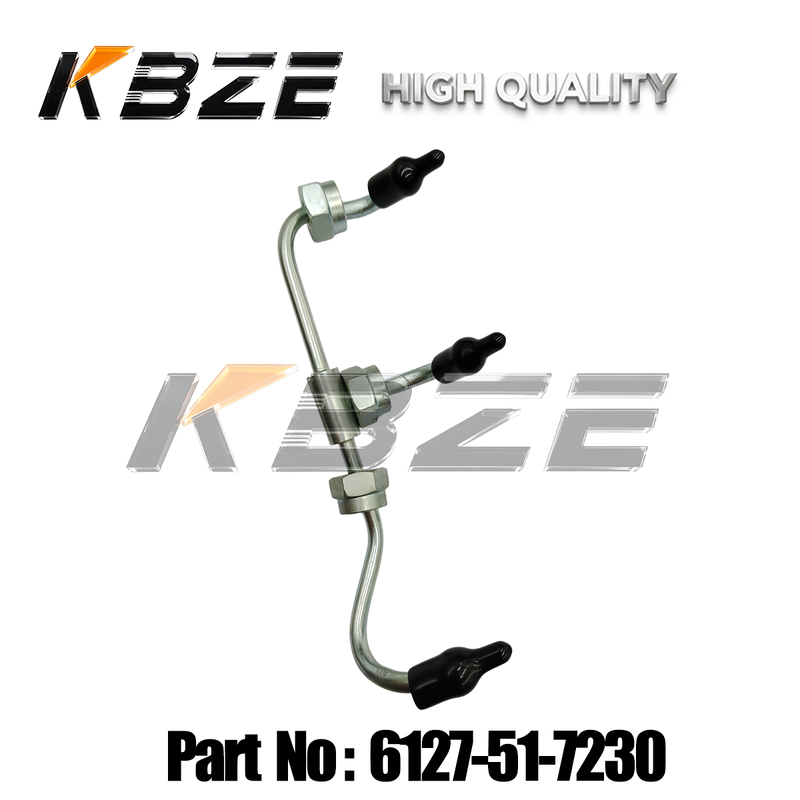 6127-51-7230 EXCAVATOR FUEL LINE REPLACEMENT FITS 𝐊𝐎𝐌𝐀𝐓𝐒𝐔 𝐃𝟏𝟓𝟓𝐀 ENGINE SAA6D155E-4N