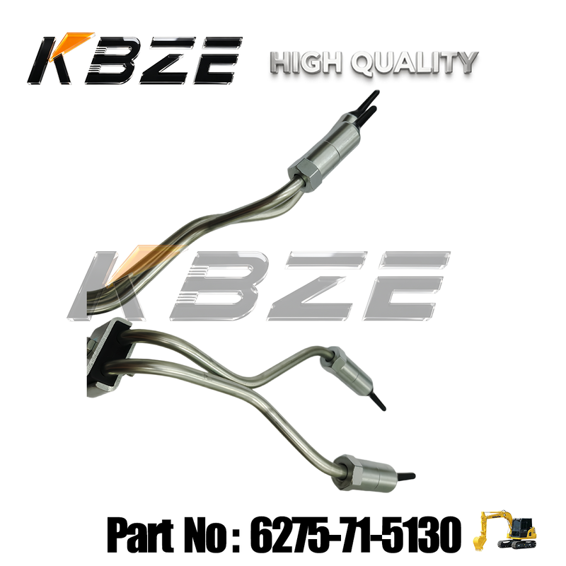 KBZE HIGH-STRENGTH FUEL SUPPLY PIPE 6275-71-5130 FITS KOMATSU SAA4D95LE-6A/B ENGINE PARTS
