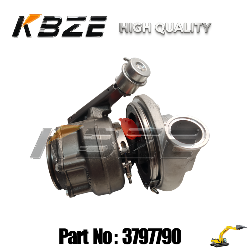 KBZE OEM QUALITY 3797790 TURBOCHARGER FOR VOL-VO TAD1351-53VE SDLG E6650 EXCAVATOR