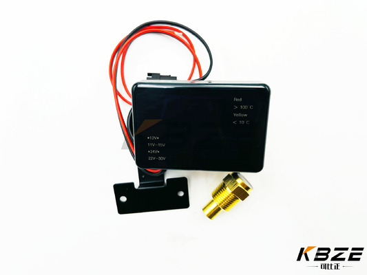 17MM DIGITAL WATER TEMP VOLTMETER REPLACEMENT FOR EXCAVATOR