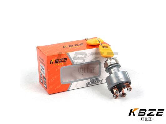 KBZE BRAND C-A-T CA3E0156 3E-0156 3E0156 4LINE IGNITION SWITCH/SWITCH ASSEM WITH 2 KEYS REPLACEMENT FOR E320C