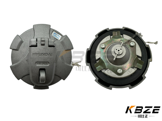 HYUNDAI 32M9-02130 32M902130 FUEL TANK CAP / FUEL FILLER CAP WITH 2KEY REPLACEMENT FOR EXCAVATOR R140 R145 R160 R180 R210