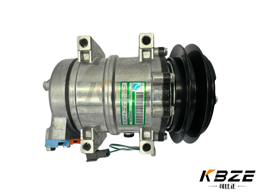 EXCAVATOR R134A AIR COMPRESSOR SE5H14 24V FOR HITACHI EX200-6 ZAX200-6 EXCAVATOR