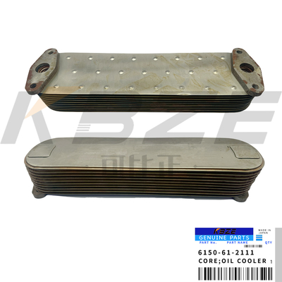 6152-62-2210 PC400 EXCAVATOR ENGINE 3P 7P 8P 10P OIL COOLER CORE 6150-61-2111 6150-61-9320 FITS 6D125 ENGINE