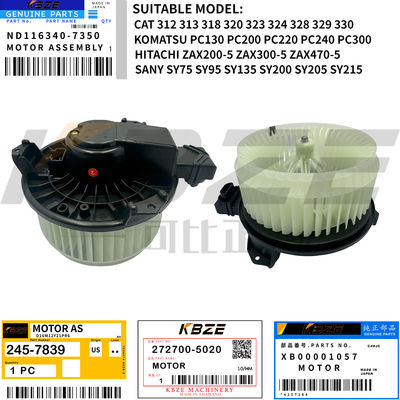 272700-5220 XB00001057 KOMATSU SANY HITACHI EXCAVATOR AIRCOND BLOWER MOTOR FOR E320D PC-8 ZAX200-5G SY75 SY135 SY215C